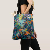 Abstract tote bag (Dichtbij)