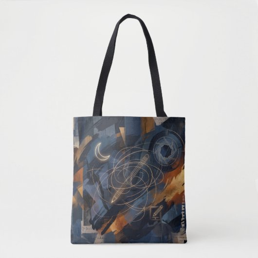 Abstract Tote Bag (Voorkant)