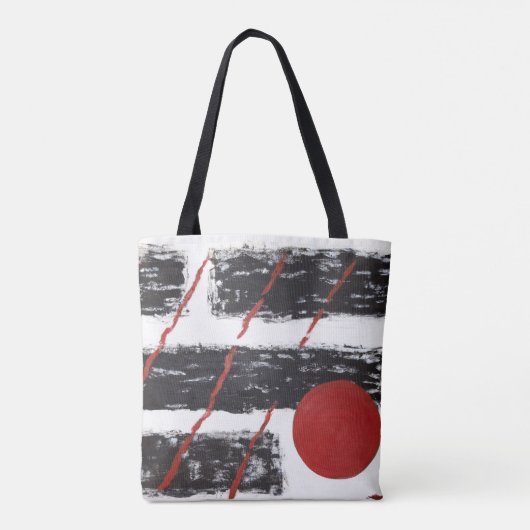 Abstract Tote Bag (Achterkant)