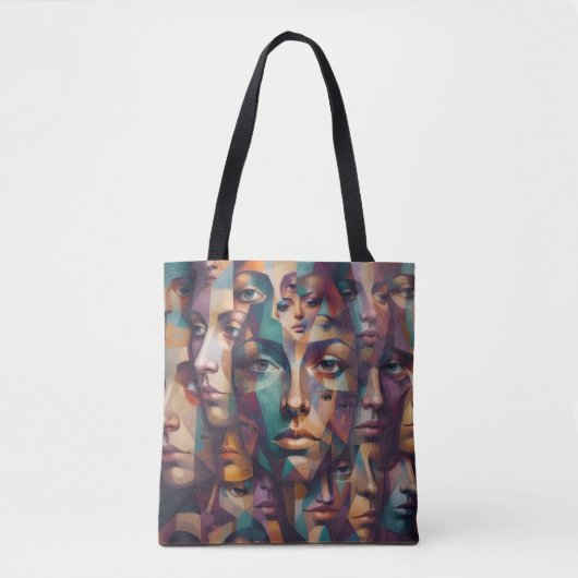 Abstract Tote Bag (Voorkant)