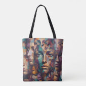 Abstract Tote Bag (Achterkant)