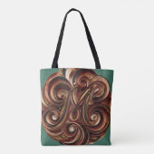 Abstract Tote Bag (Achterkant)