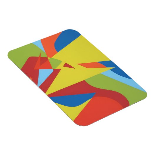 Abstract Toucan Beak Magnet Magneet (Rechterzijde)