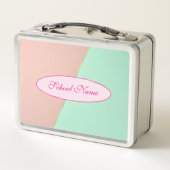 Abstract trendy blush roze mint collectie (Achterkant)