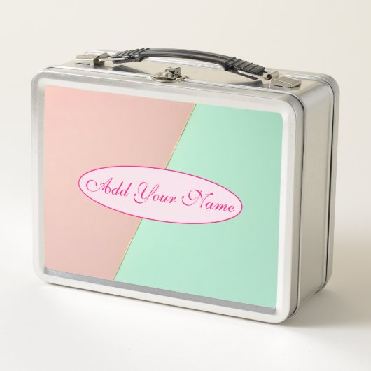Abstract trendy blush roze mint collectie (Voorkant)