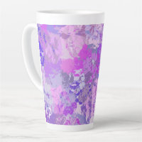 Abstract Trendy Camo Pink Paars Blue