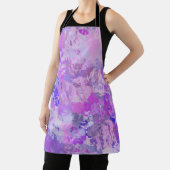 Abstract Trendy Camo Pink Paars Blue Schort (Insitu)