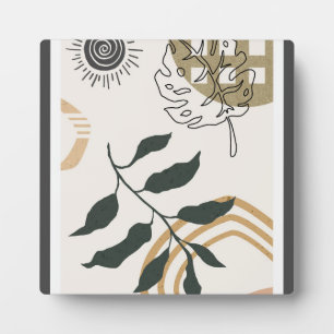 Abstract trendy design fotoplaat