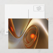 Abstract trendy en elegant 3d design briefkaart (Voorkant / Achterkant)
