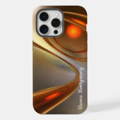 Abstract trendy en elegant 3d design iPhone hoesje (Achterkant)
