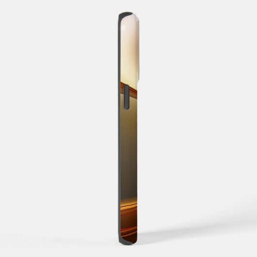 Abstract trendy en elegant 3d design iPhone hoesje (Rechterkant)