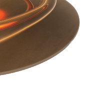 Abstract trendy en elegant 3d design snijplank (Hoek)