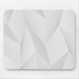Abstract, trendy, modern, eenvoudig lijnpatroon muismat