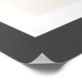 Abstract trendy ontwerp poster (Hoek)