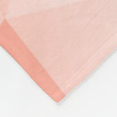 Abstract Triangles Seamless Pattern - Red Version  Fleece Deken (Hoek)