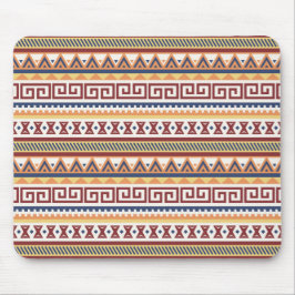 Abstract tribaal Aztec-patroon Muismat