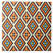 Abstract tribaal patroon tegeltje (Voorkant)