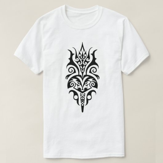 Abstract Tribal Tattoo Design T-shirt (Design voorkant)