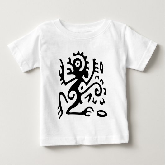 Abstract Tribale Baby T-Shirt (Voorkant)
