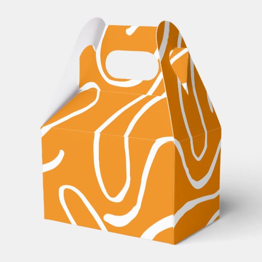 Abstract trillingspatroon bedankdoosjes (Achterkant)