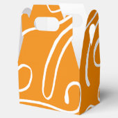 Abstract trillingspatroon bedankdoosjes (Geopend)