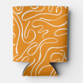 Abstract trillingspatroon blikjeskoeler (Voorkant)