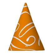 Abstract trillingspatroon feesthoedjes (Rechts)