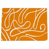 Abstract trillingspatroon groot cadeauzakje (Voorkant)