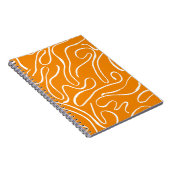 Abstract trillingspatroon notitieboek (Rechterzijde)