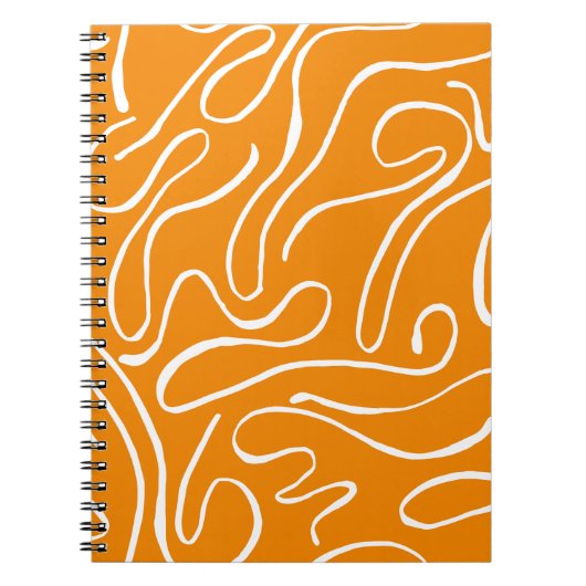 Abstract trillingspatroon notitieboek (Voorkant)