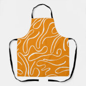 Abstract trillingspatroon schort (Voorkant)