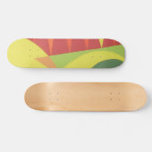 Abstract Tropicana Skateboard Deck (Horizontaal)