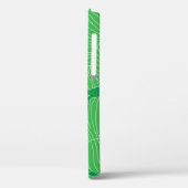 Abstract tropisch blad, kunstschilderkunst. Case-Mate iPhone case (Achterkant / Links)