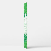 Abstract tropisch blad, kunstschilderkunst. Case-Mate iPhone case (Achterkant / Rechts)