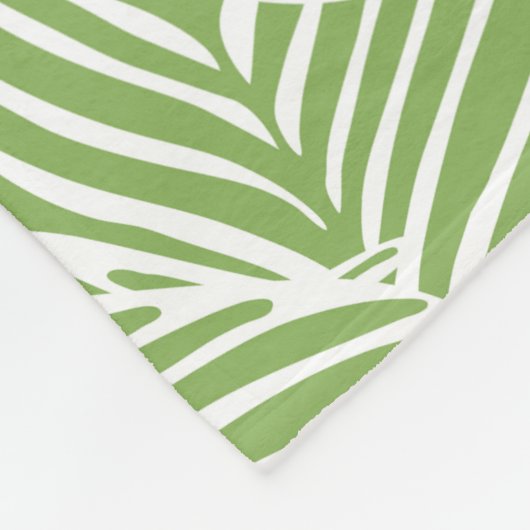 Abstract tropisch fleece deken (Hoek)