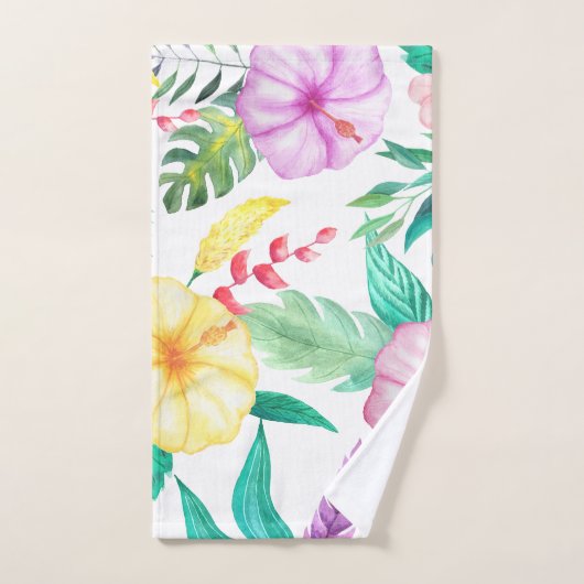 Abstract tropisch handdoek (Handdoek)