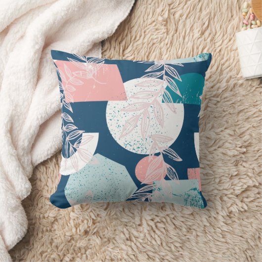 Abstract Tropisch Patroon Kussen (Deken)