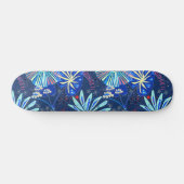 Abstract tropisch persoonlijk skateboard (Horizontaal)