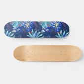 Abstract tropisch persoonlijk skateboard (Horizontaal)