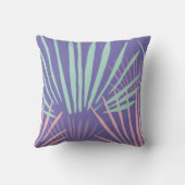 Abstract tropisch plant kussen (Achterkant)