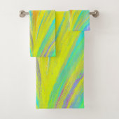 Abstract tropisch zomerfeest bad handdoek (Insitu)