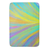 Abstract tropisch zomerfeest badmat (Voorkant Verticaal)