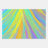 Abstract tropisch zomerfeest inpakpapier vel (Voorkant 2)