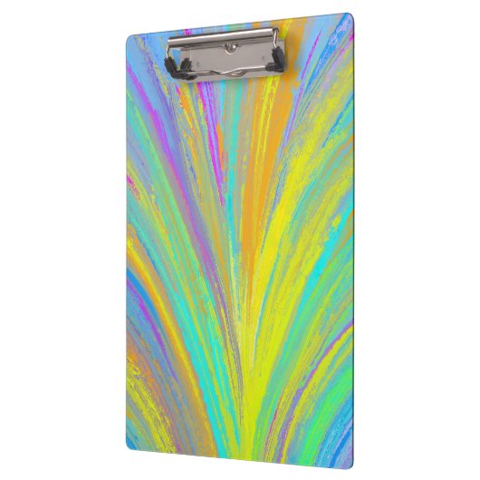 Abstract tropisch zomerfeest klembord (Links)