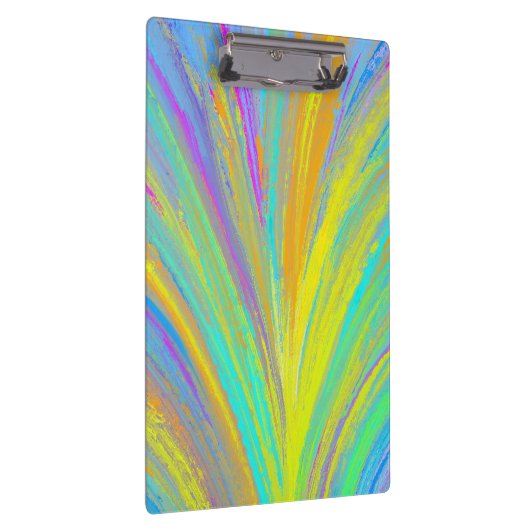 Abstract tropisch zomerfeest klembord (Rechts)