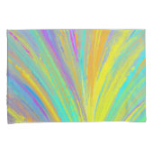 Abstract tropisch zomerfeest kussensloop (Voorkant-Rechts)