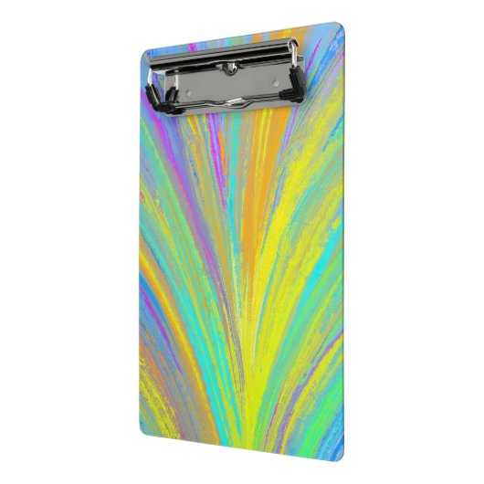 Abstract tropisch zomerfeest mini klembord (Angled2)