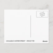 Abstract Tulip briefkaart (Achterkant)