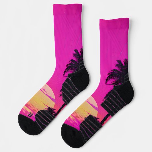 Abstract Tunnel Perspective with Two Figures Sokken (Links)