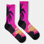 Abstract Tunnel Perspective with Two Figures Sokken (Rechts)